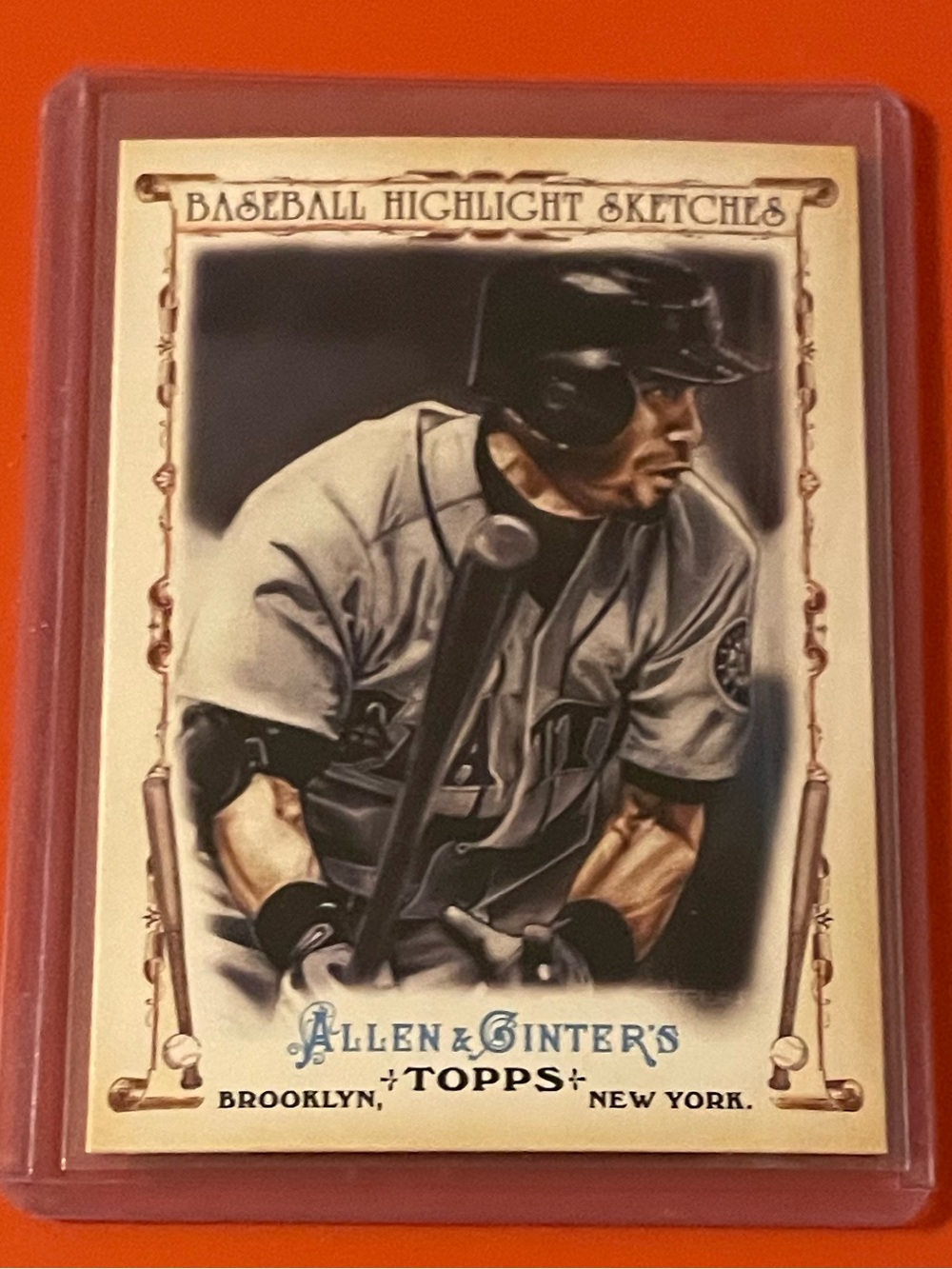 Ichiro #BHS25 2011 Topps Allen&Ginter [Highlight Sketches] Baseball Trading Card